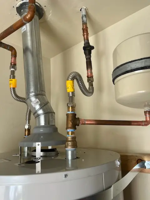 Water heater installation and plumbing repair in Shanksville
