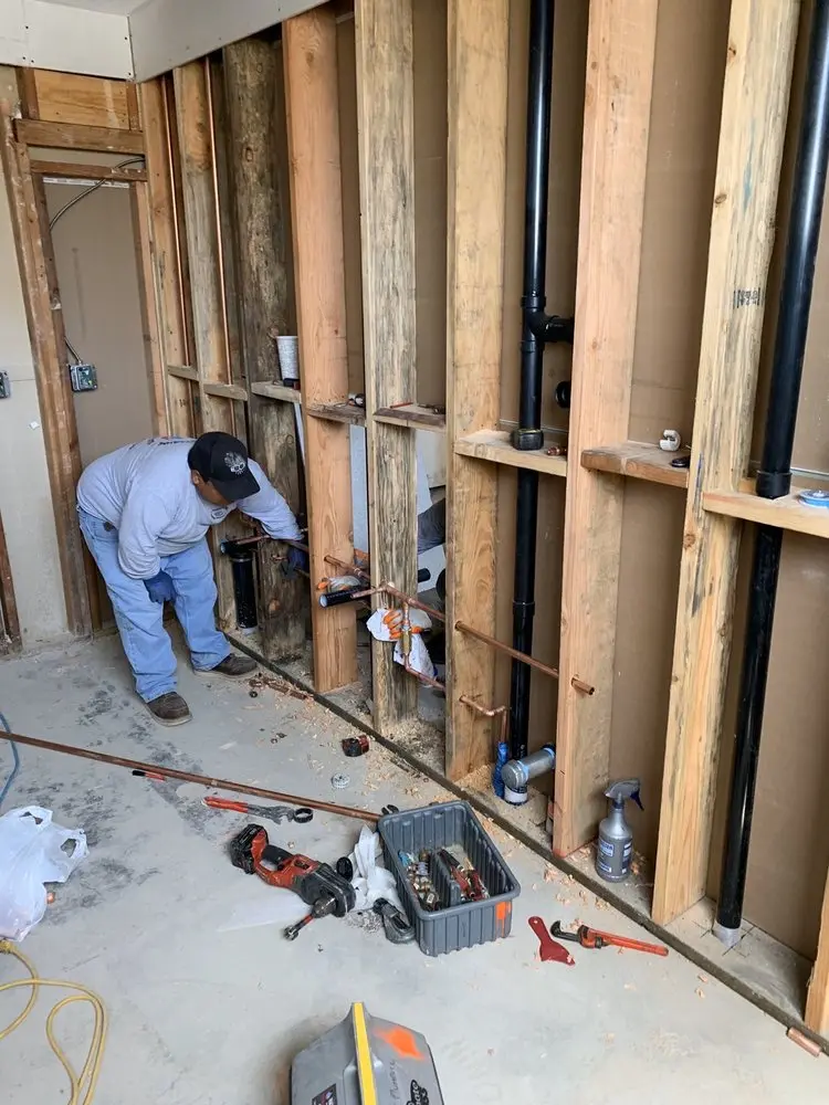 Commercial rough-in plumbing for Gas Line Repair in Shanksville